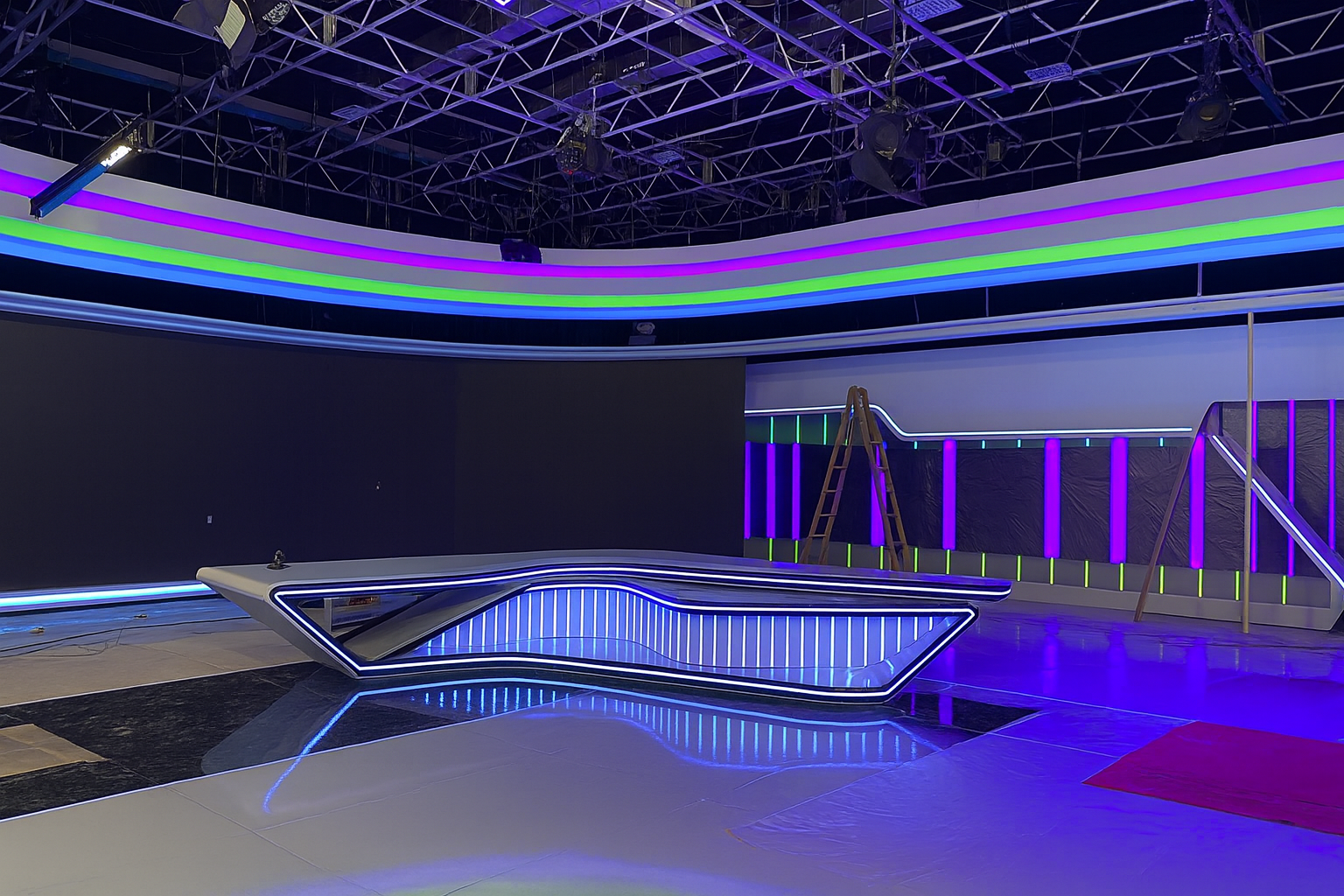 Plató de television para Radio Televisión Canaria